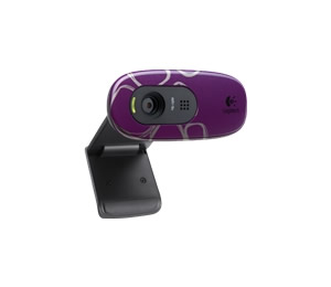 Logitech Hd Webcam C270 Purple Boulder